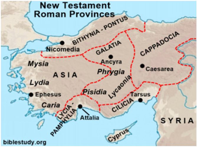 New Testament Roman Provinces