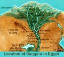 Location of saqqara in Egypt