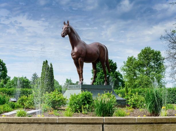 Statue of Man 'O War in Kentucky