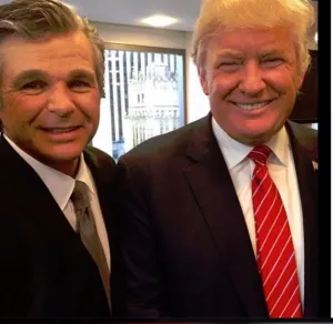 Pastor Jentezen Franklin and Trump