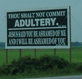 Adultery billboard