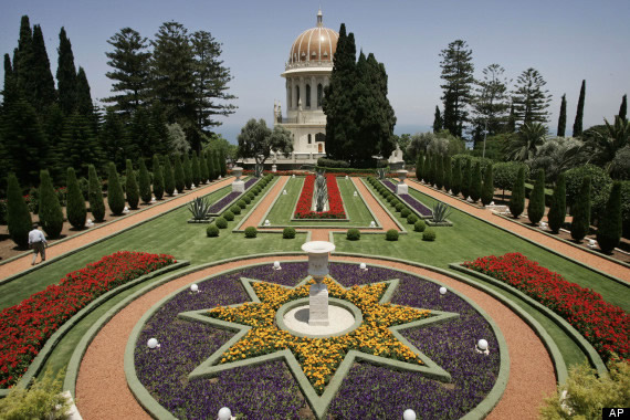 Bahai Gardens in Haifa Israel