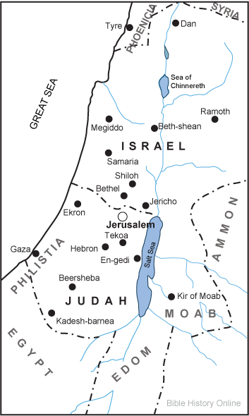 Israel and Judah during the period of the kings in the ancient Biblical world