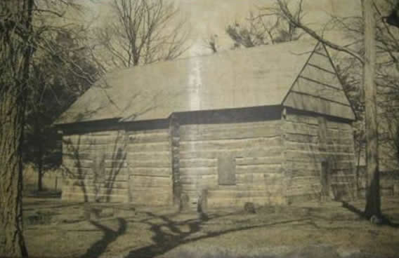 The one room Presbyterian Church at Cane Ridge, Kentucky