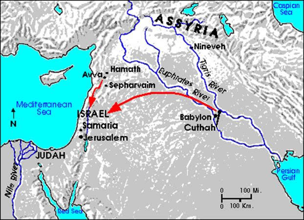 Repopulation Map of Samaria