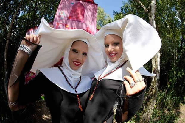 TomorrowLand's Church of Love Nuns