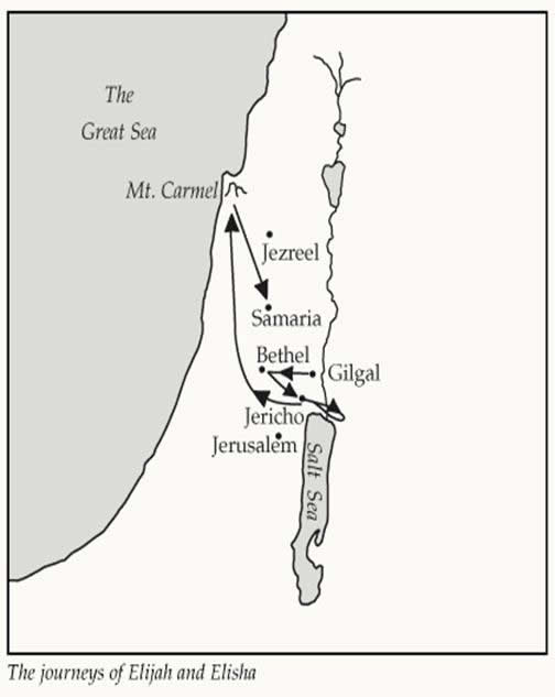 Journey's of Elijah and Elisha