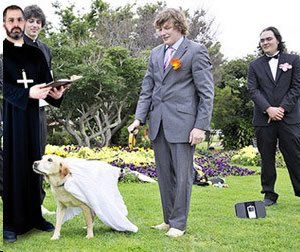 marriage of a man and his dog