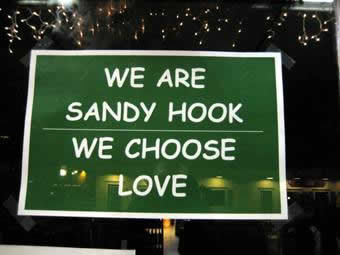 Sandy Hook Poster:  We Choose Love