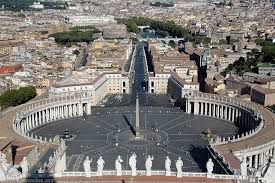 Solar Wheel and ObeliskSt Peter's Church in the Vatican